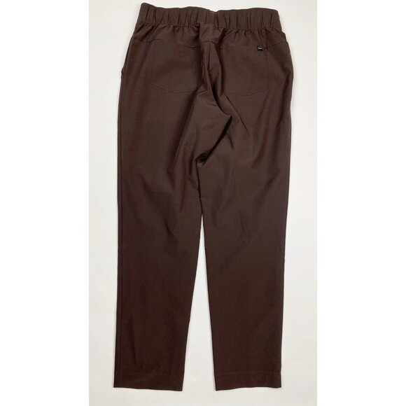 MONDETTA Brown Pull On Knit Ankle Pant - Size M NWOT - Picture 3 of 7